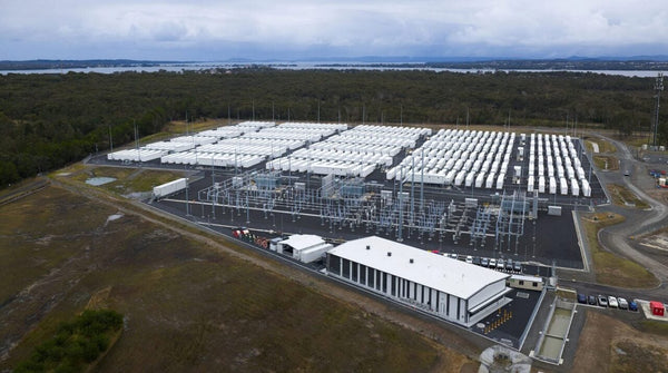 Waratah Super Battery in New South Wales representing Australia energy storage target deployment for National Electricity Market by 2050