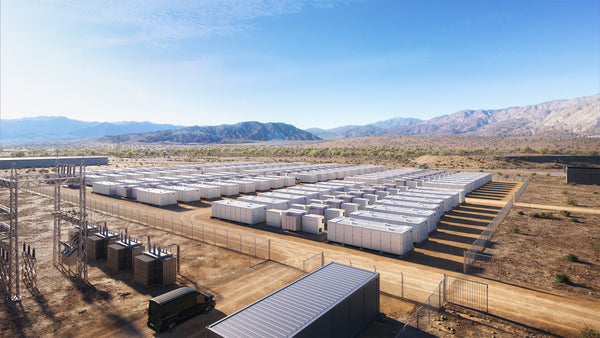 Energy Vault battery energy storage system installation - grid-forming BESS for AI data center