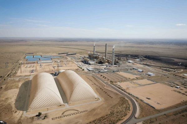 Energy Dome CO2 Battery project rendering at SRP Coronado Generating Station Arizona
