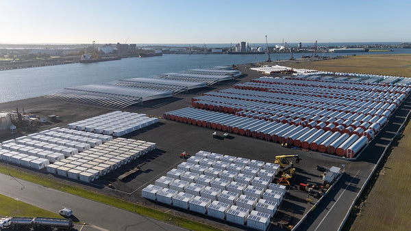 Port of Newcastle Australia grid-scale lithium-ion battery storage logistics BESS supply chain 2026 featured image