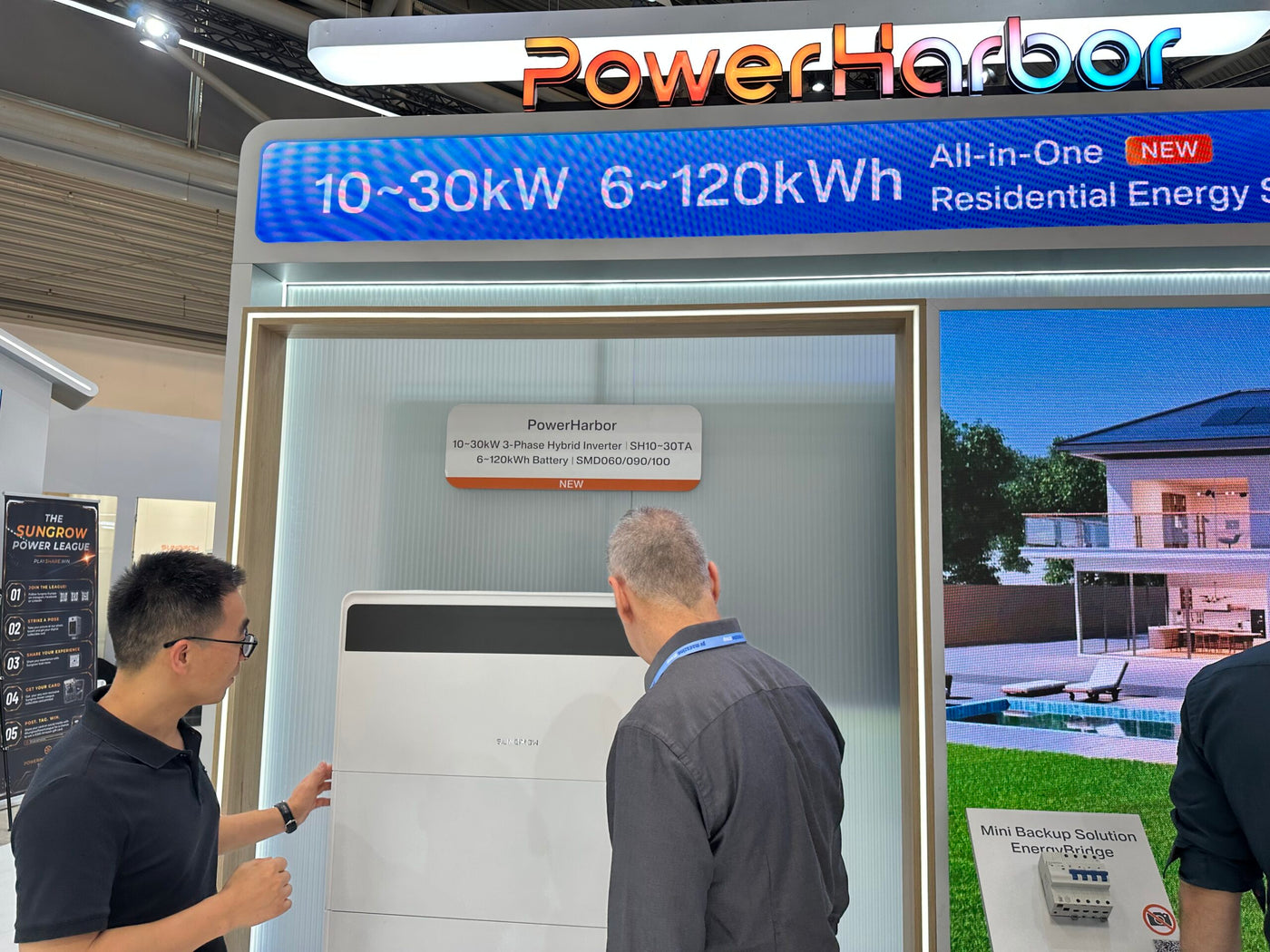 Sungrow Launches PowerHarbor: 120kWh Modular Home Battery