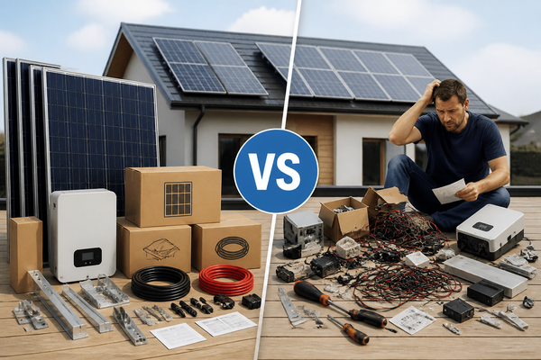 Complete Solar Kits vs DIY: What Is Actually Included and What Is Not