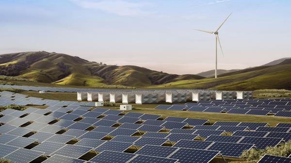 Noon Energy reversible solid oxide fuel cell ultra-long duration storage with solar and wind