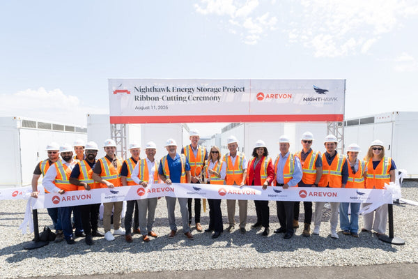 Arevon Energy Nighthawk 300MW 1200MWh Tesla Megapack battery energy storage Poway California PG&E project finance