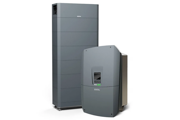 Kostal Plenticore BI 25 25 kW AC-coupled battery inverter three phase backup 98.3 percent efficiency three independent high voltage battery inputs residential commercial storage Germany