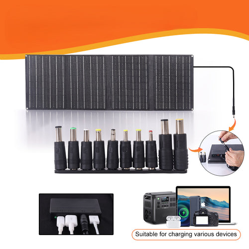 AGAIC 40W Foldable Solar Panel - connectors and compatibility