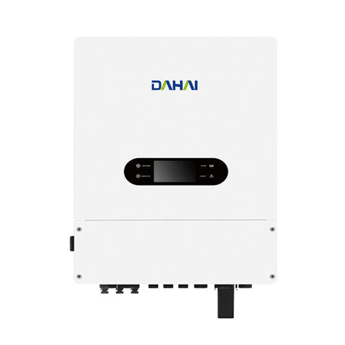 DAHAI HyL Series Hybrid Inverter 8-15K — Front Panel with LCD Display and LED Indicators