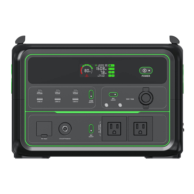 AGAIC BP120C Portable Power Station 1008Wh 1200W for Camping and Emergency