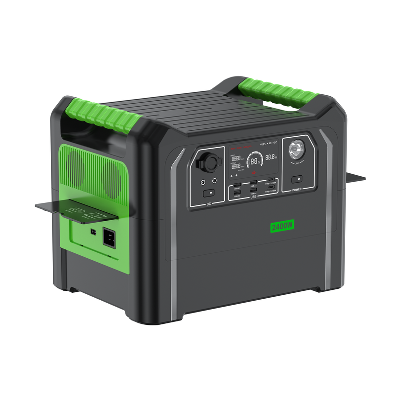 AGAIC BP240B Portable Power Station 2304Wh 2400W for Camping and Emergency