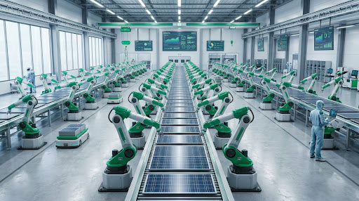 AGAIC POWER automated manufacturing facility